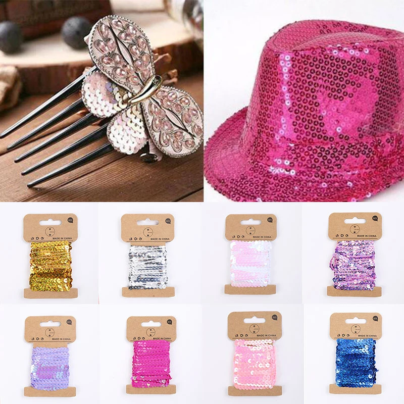 5 ярдов/лот &quotсделай сам&quot с кружевами Прошитые вручную аксессуар блесток Лента