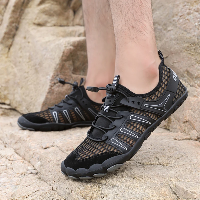 

Quick Dry Aqua Shoes Diving Comfortable Water Shoes Non-slip Lightweight Bending Resistance Upstream Socks Trekking Hiking Shoes