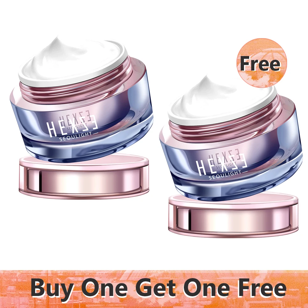 

HEXZE Radiant Base Cream Tone Up Cream Brighten Whitening Lighten Facial Makeup Primer Moisture Hide Pores Face Cosmetic