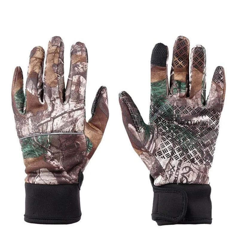 

Camouflage Motorcycle Full Finger Gloves Motocross Biker Cycling Riding Motorbike Protective Gear Moto Finger Glove Non-Slip Men