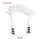 Гибкий Душевой Шланг для водопроводных труб, туалетный распылитель для биде, телефонная линия