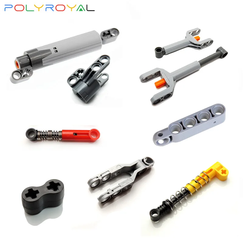 Детали конструктора амортизатор moc 10 шт. совместимые детали детские развивающие