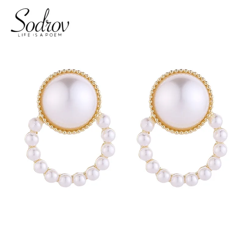 2021 Fashion Jewelry Korea Fashion Summer Fall Ladies Pearl Earrings Stud Clip Earrings Without Ear Hole Gift Jewelry Pearls