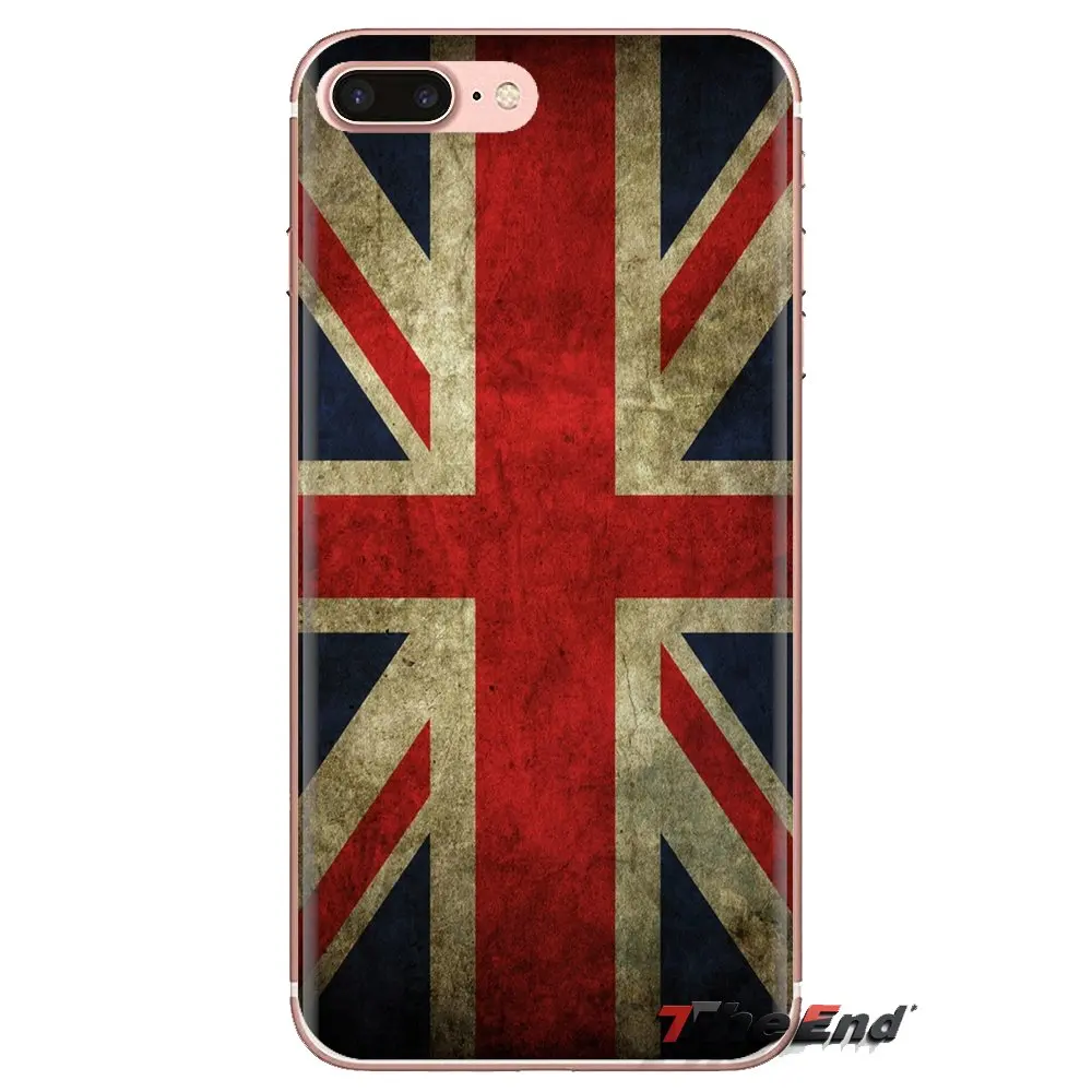 Мягкие прозрачные чехлы для iPod Touch Apple iPhone 4 4s 5 5S SE 5C 6 6S 7 8 X XR XS Plus MAX I love обои с флагом