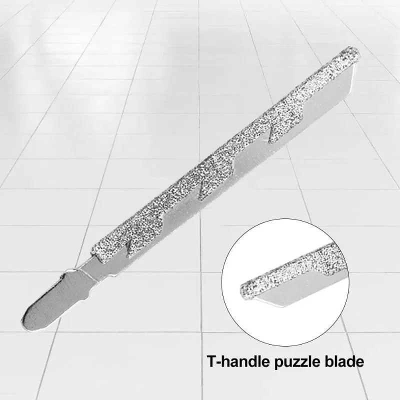 

101mm T-shank Alloy Diamond Jigsaw Blade For Dry/ Wet Granite Cutting Power Tool Tile Ceramic Fast Cutting Applicable Industry