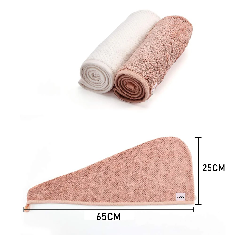 

Hair Drying Microfiber micro fiber velvet extra long Bath Hair Towel Wrap Dry Hair Hat Cap dryer turban