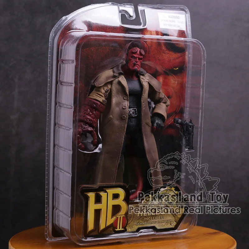 Серия HB Hellboy включает в себя Samaritan пистолет ПВХ фигурку Коллекционная модель