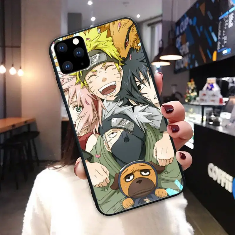 

Naruto Naruto Sasuke Kid Black Silicone Cover Case For Iphone Se 2020 6 6s 7 8 Plus X Xs Max Xr 11 12 Pro Max Funda