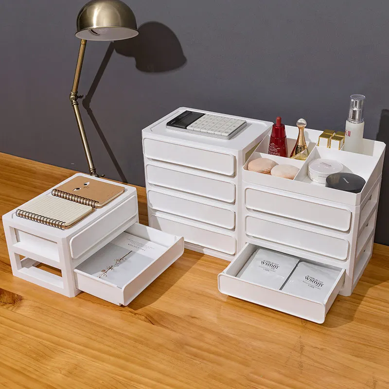 Многоуровневый ящик для хранения косметики большая емкость контейнер различных