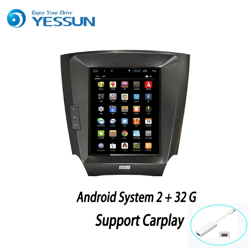 Автомобильный навигатор YESSUN для Lexus IS 240 / 250 350 2005 2011 Android GPS сенсорный экран HD