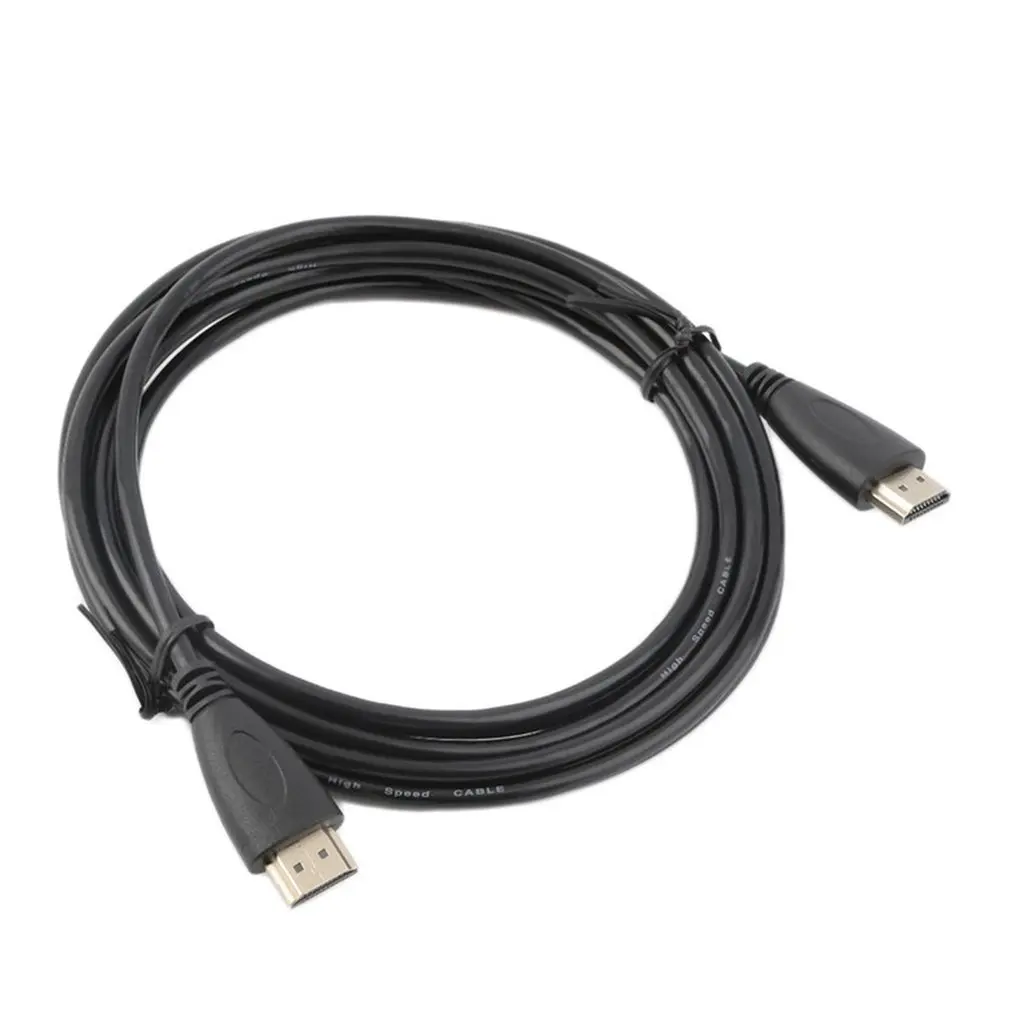 3 м 10 футов 1 4 в тонкий HDMI-совместимый штекер к Штекер кабель м/м для 3DTV DVD HDTV стерео
