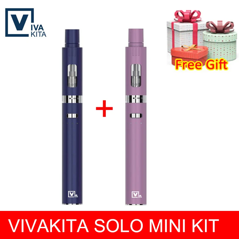 2PCS ADD GIFT Электронная сигарета vape Solo Mini kit Vape ручка Встроенный 650 мАч мод 20 Вт все-в-одном модный бак 0.8ом герметичный верхний наполнитель 2,0 мл - Цвет: 2PCS ADD GIFT