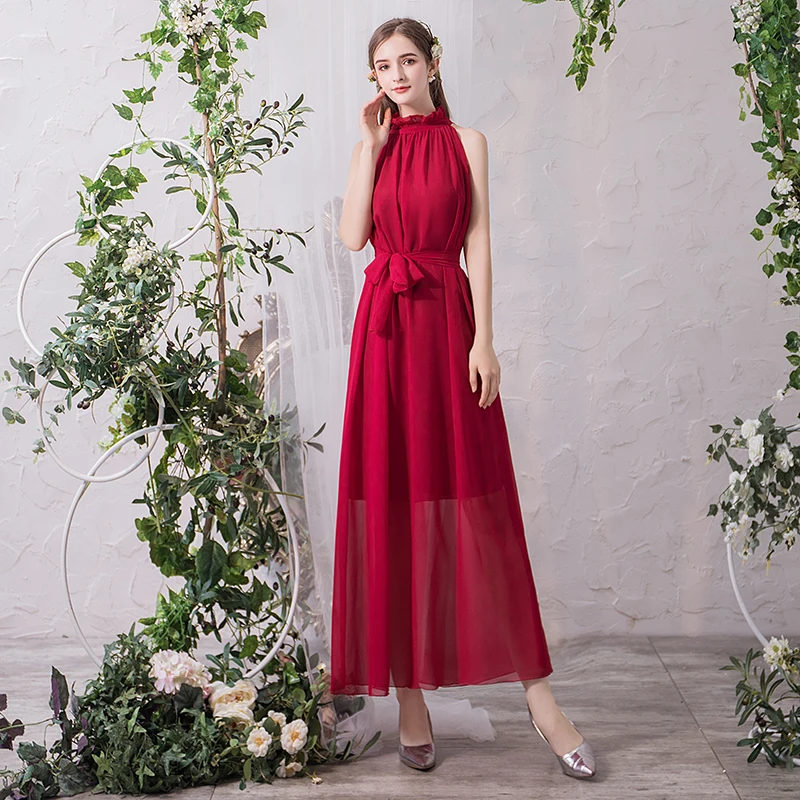 Женское вечернее платье Элегантное длинное синее для выпускного вечера | Свадьбы