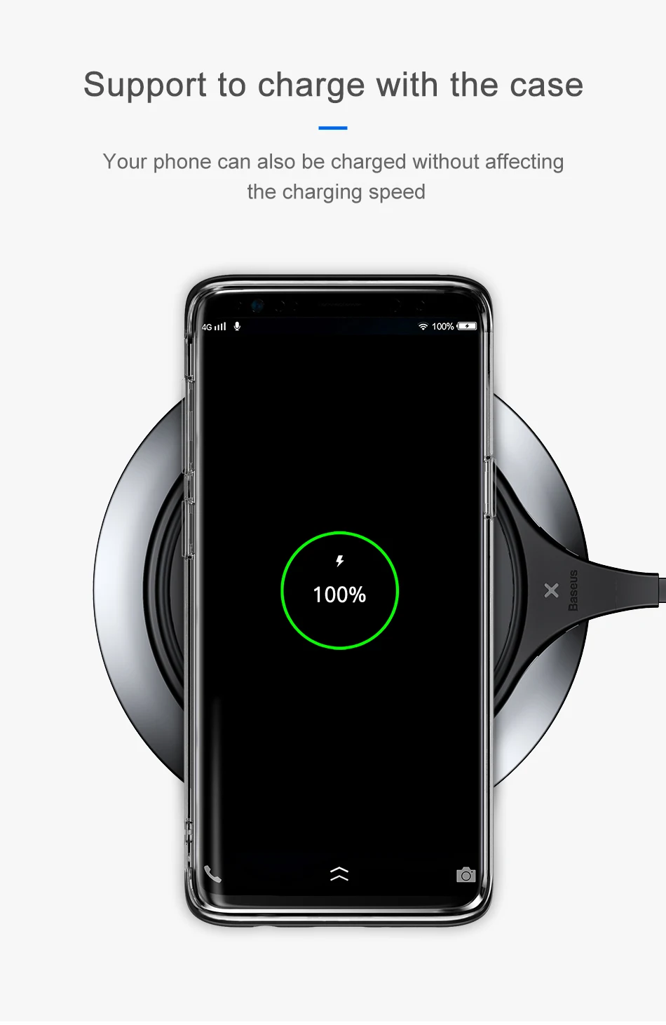 Чехол Baseus для samsung Galaxy S9 Plus, ультра тонкий прозрачный мягкий силиконовый чехол из ТПУ для samsung S9 S9Plus, чехлы