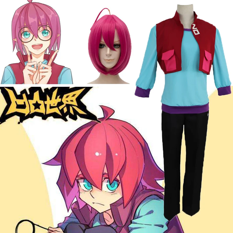 Костюмы для косплея в виде звёздочек из аниме костюм Phantom S униформа Хэллоуина