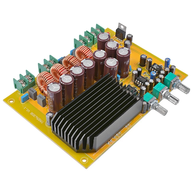 HFES Tas5630 сабвуфер усилитель аудио Плата класса D 2 1 канальный цифровой звука 150Wx2 + 300
