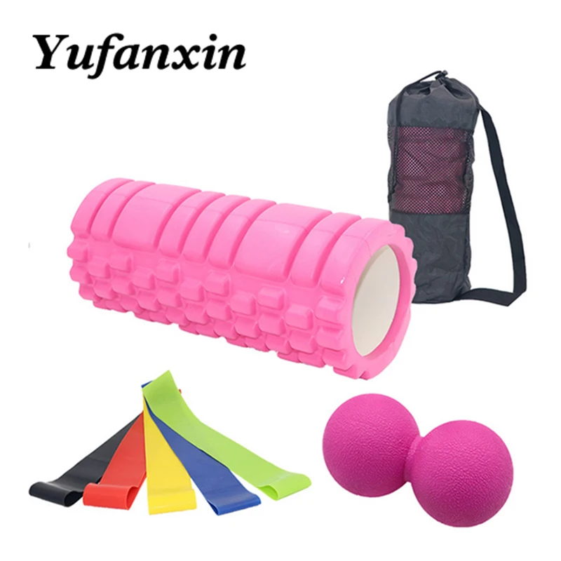 Массажный шарик Colume для йоги массажный резинки ролик из пены тренировок