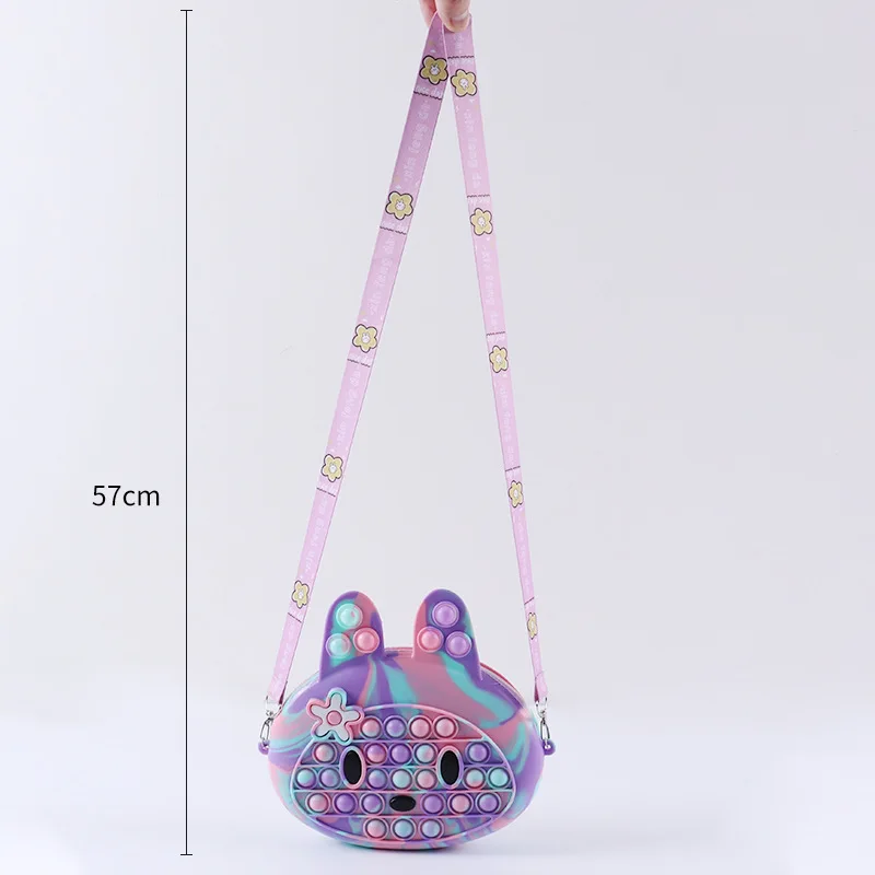 Новинка 2021, студенческие сумки, Простой сенсорный силиконовый пенал для канцелярских принадлежностей, сумка для хранения для детей, Радужн... от AliExpress WW