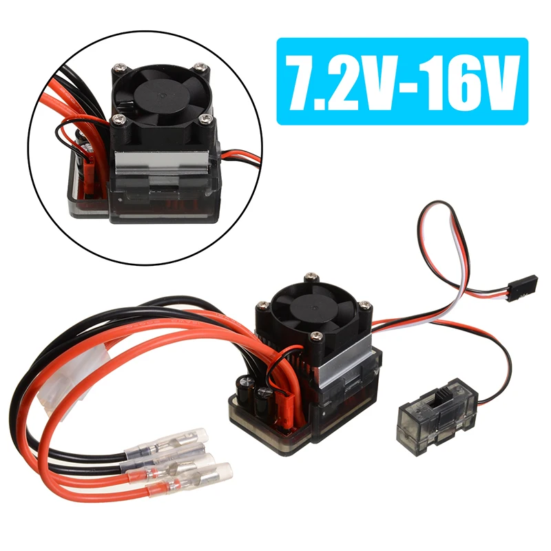 7 2 V 16V 320A высокое Напряжение ESC Матовый Скорость контроллер комплект