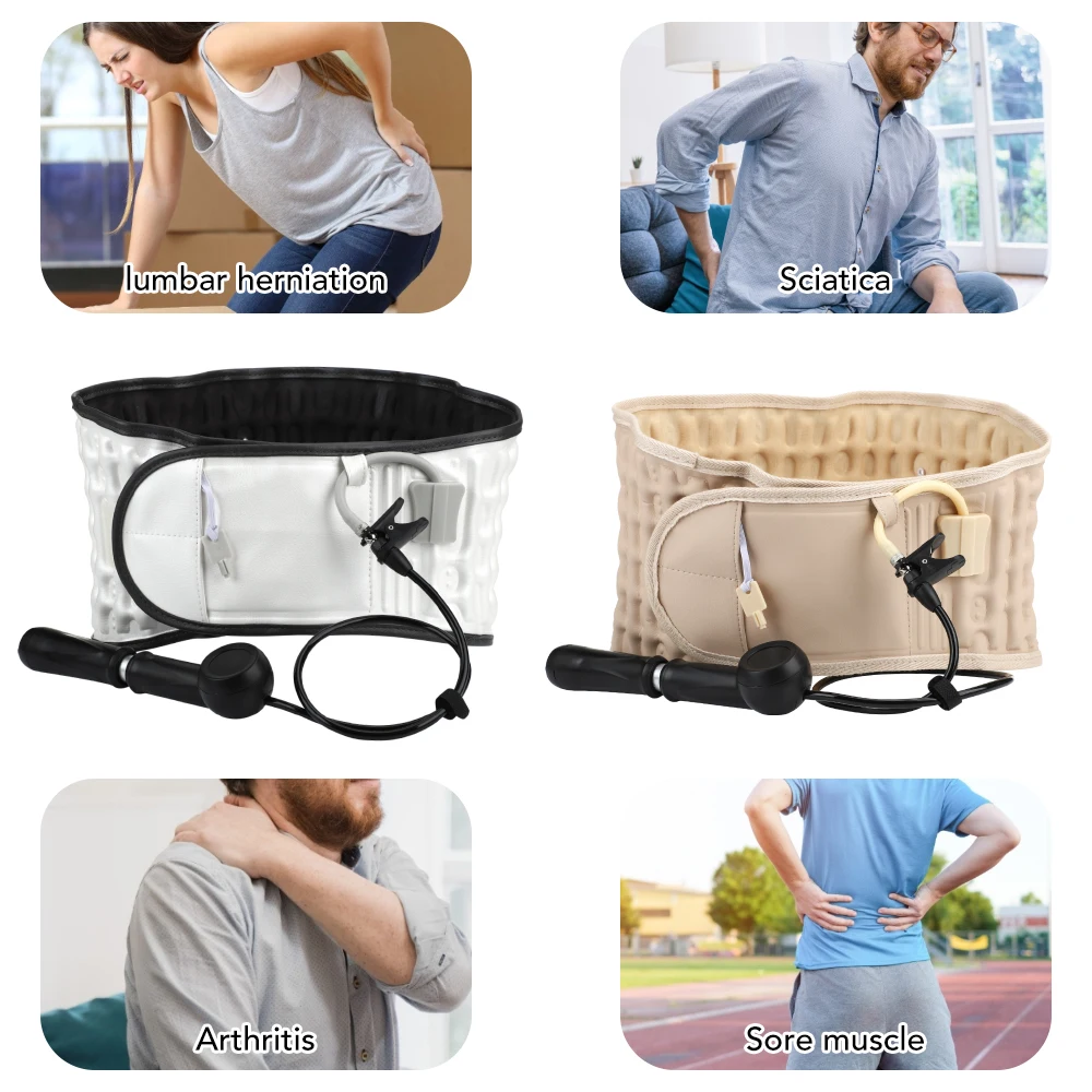Декомпрессионный Поясничный ремень для спины пояс сцепления позвоночника при