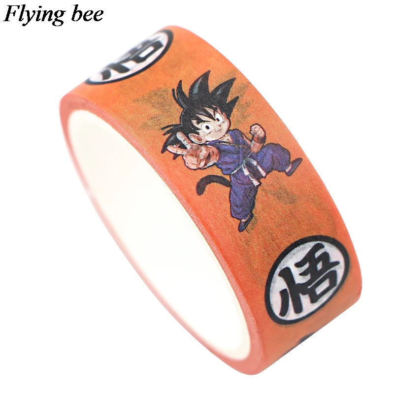 Flyingbee 15 мм x 5 м бисер васи лента бумага своими руками декоративная клейкая sun wukong