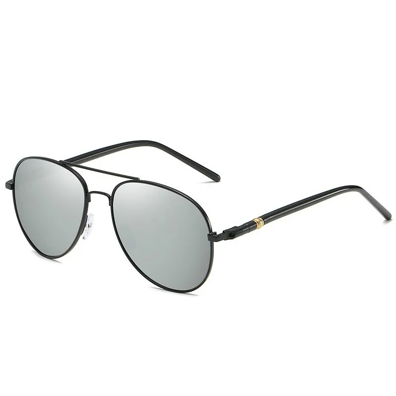 

Polarized Color-changing Men Sunglasses Driver-driving Anti-glare Night Vision Goggles Day And Night Dual-purpose Toad Goggles