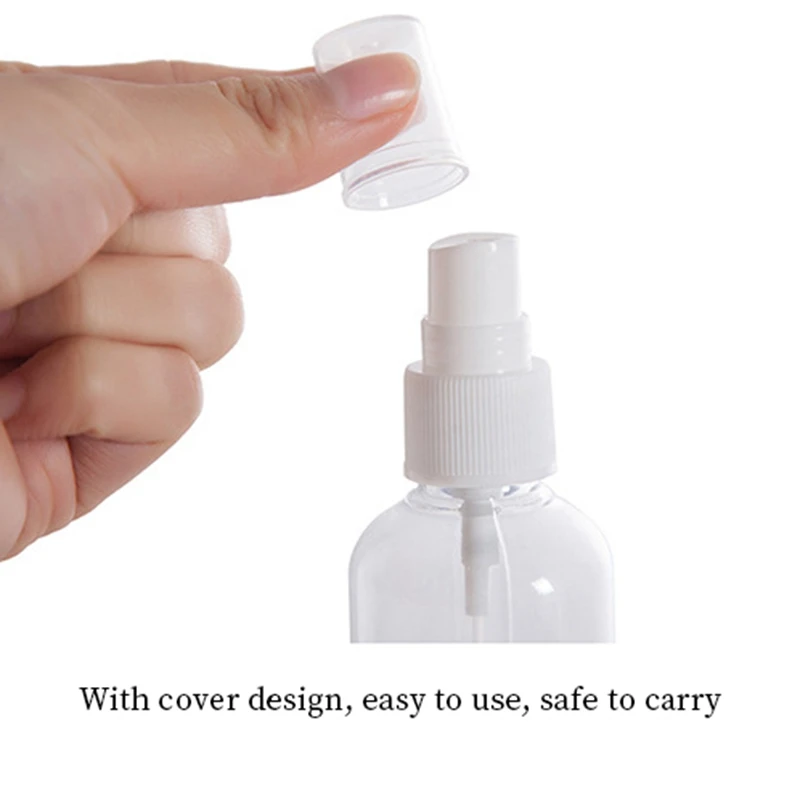 

24 Packs of Plastic Clear Spray Bottles 3.4Oz, Fine Mist Spray Bottle, 100Ml, for Essential Oils, Travel and More