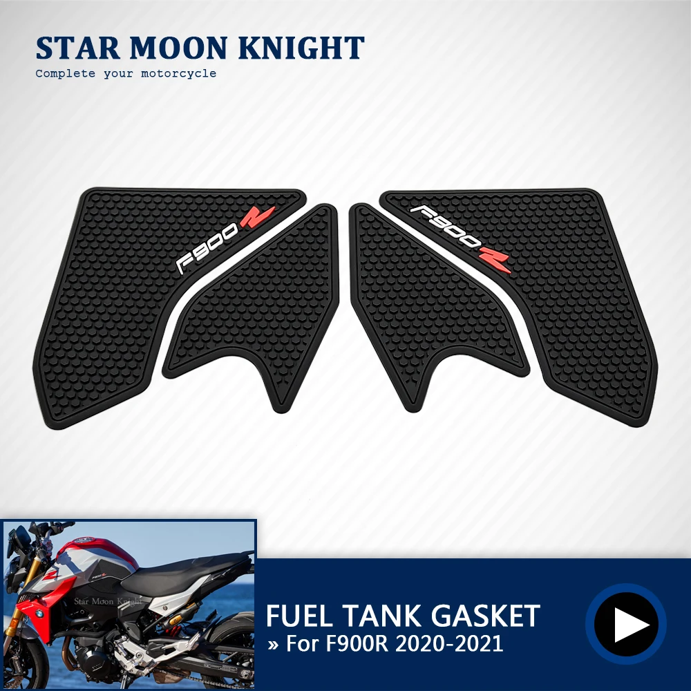 

Motorcycle Accessories side fuel tank pad For BMW F900R F900 R 2020 2021 Tank Pads Protector Stickers Knee Grip Traction Pad