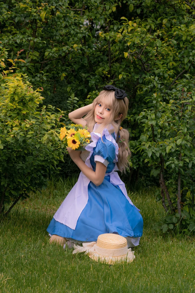 Женский костюм для косплея Алиса в стране чудес| |