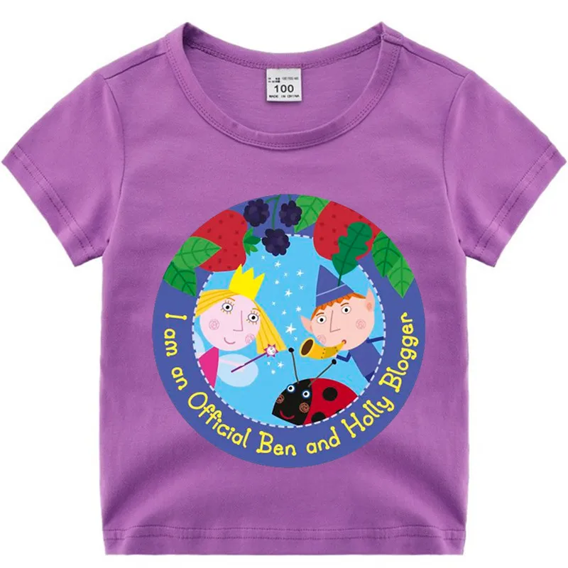 Хлопковая футболка для маленьких мальчиков и девочек с изображением страны Бен