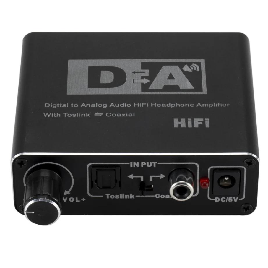 Hi-Fi DAC Amp цифро-аналоговый аудио преобразователь RCA 3 5 мм усилитель для наушников