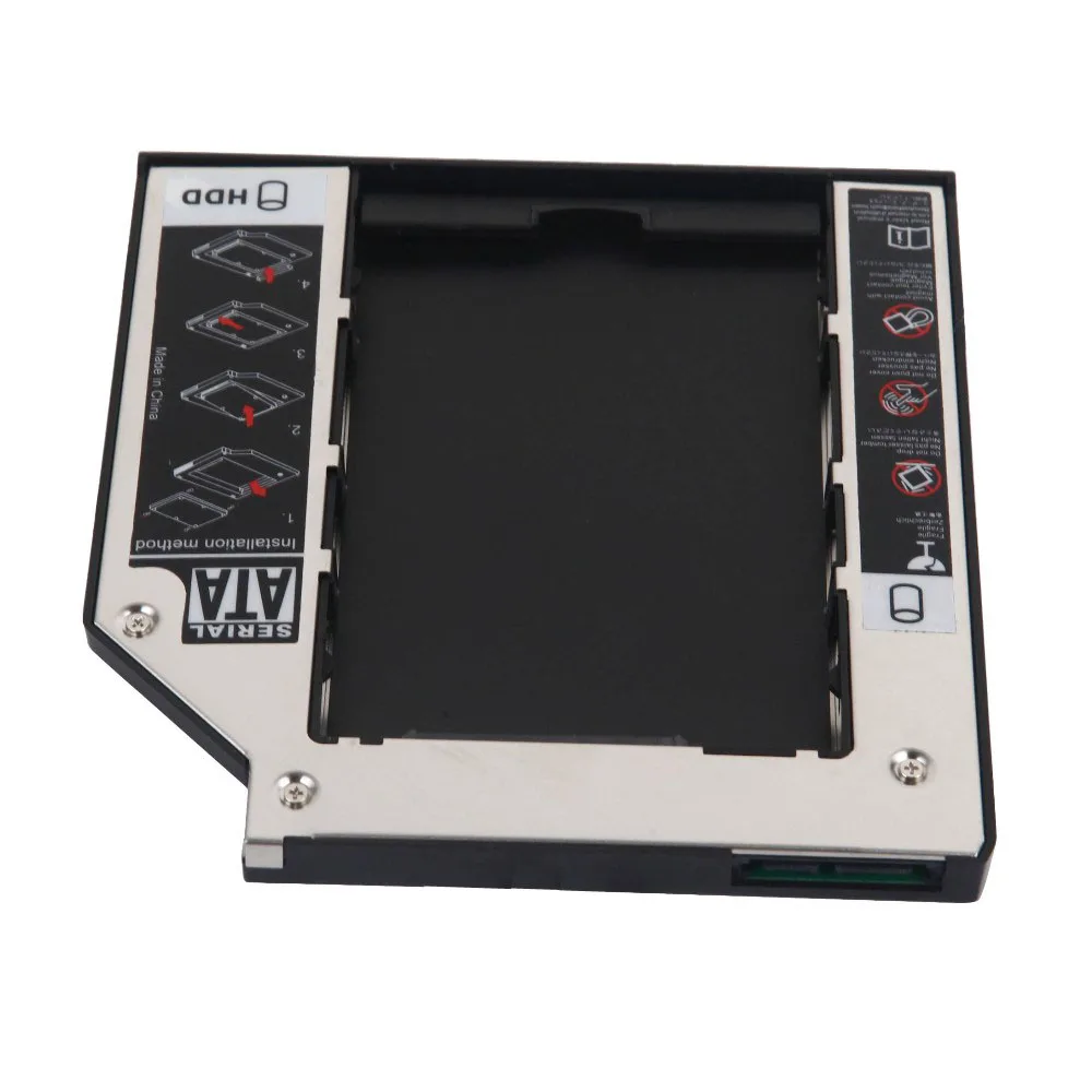 С ободком передней панели 2 го SATA 5 &quotжесткий диск HDD SSD оптический Caddy для IBM lenovo