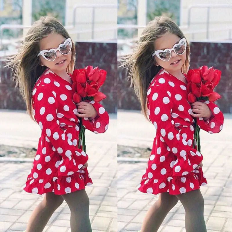 2020 Детские комбинезоны для маленьких девочек с принтом в горошек комбинезон