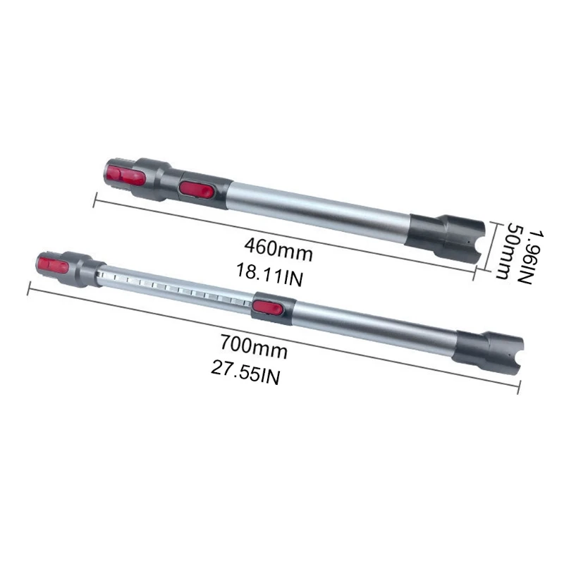 

Telescopic Metal Straight Tube Extension Rod for Dyson V7 V8 V10 V11 Vacuum Cleaner Replacement Accessories Cleaner Parts