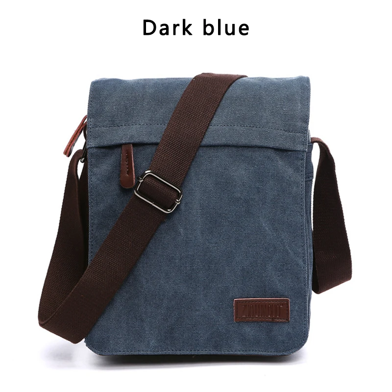 Dark blue Новинка, мужская и женская модная Повседневная деловая сумка через плечо, сумка через плечо, портфель, сумка для путешествий, одноцветная - Цвет: Dark blue