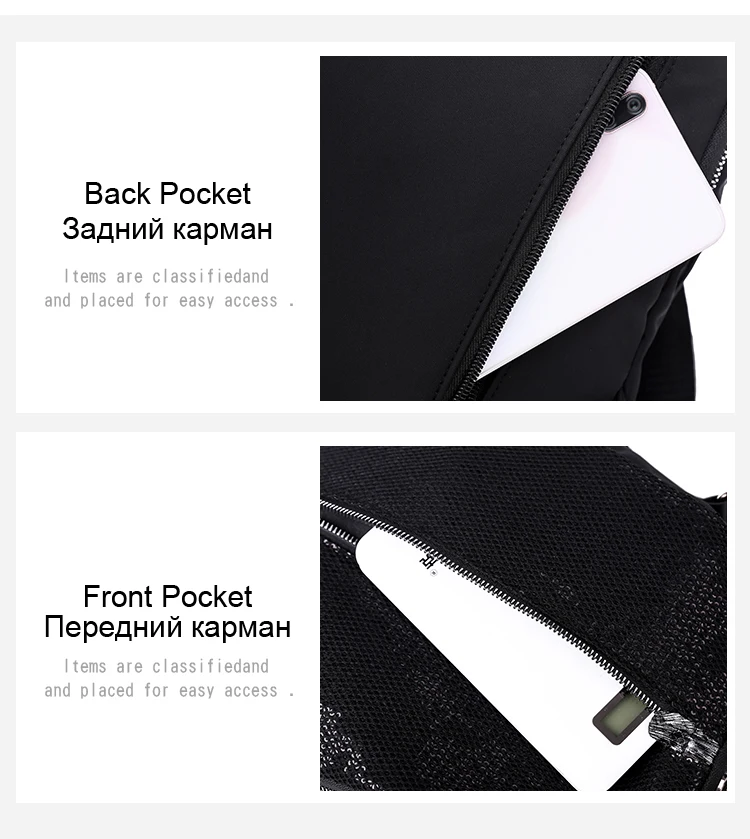 Vadim Оксфорд черный рюкзак женские сумки многофункциональная Женская сумка через плечо женская школьная сумка для девочек-подростков Mochila Sac a Dos