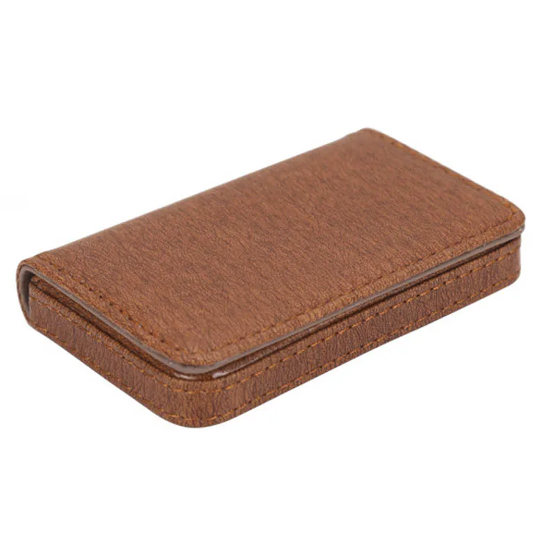 Кофе Itapkris Мужской PU кожаный ID держатель для кредитных карт Модный женский RFID Кошелек защитный держатель для банковской карты органайзер для путешествия черный - Цвет: Кофе