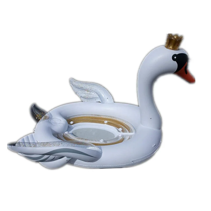 

Big White Swan Float Animal Pool Swimming Inflatable Toys for Sale