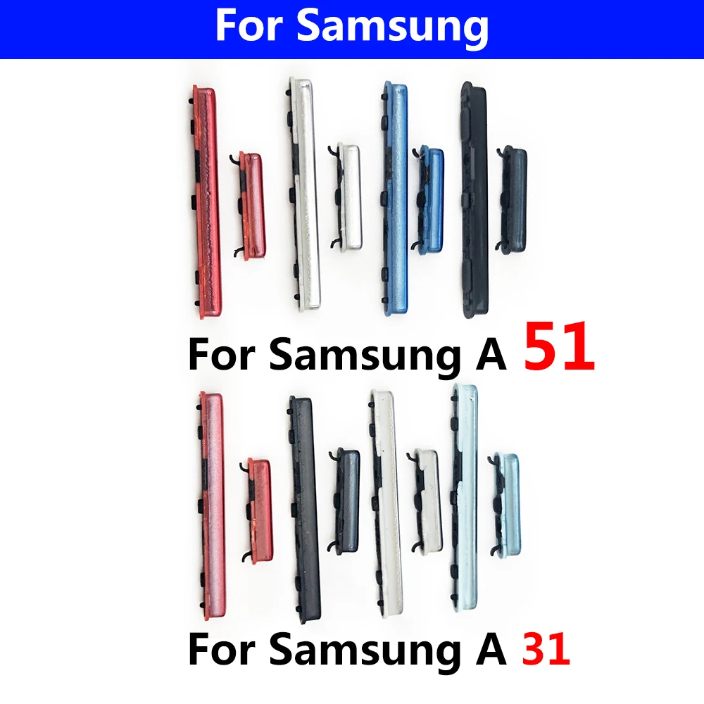 Боковой ключ мощность и Кнопки громкости для Samsung A31 A315F A51 A515F A70 A705F A71 A715F внешнее