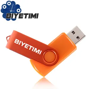 Usb-флеш-накопитель Biyetimi 128 ГБ, металлический, миниатюрный, 64 ГБ 32 ГБ 16 ГБ 8 ГБ флеш-диск usb 2,0