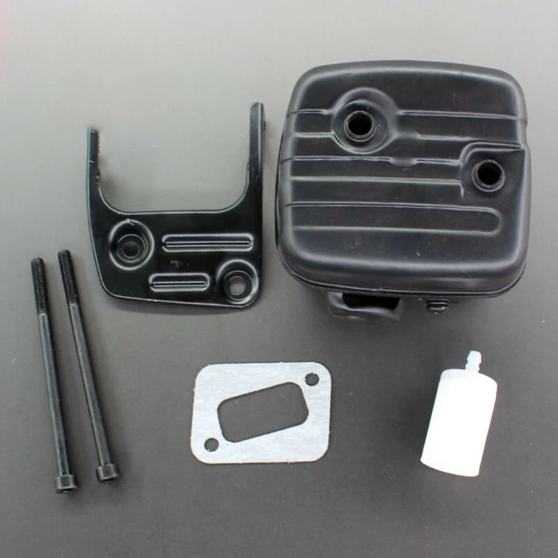Глушитель кронштейн комплект прокладок бензопилы Запчасти для Husqvarna 340 346XP 353