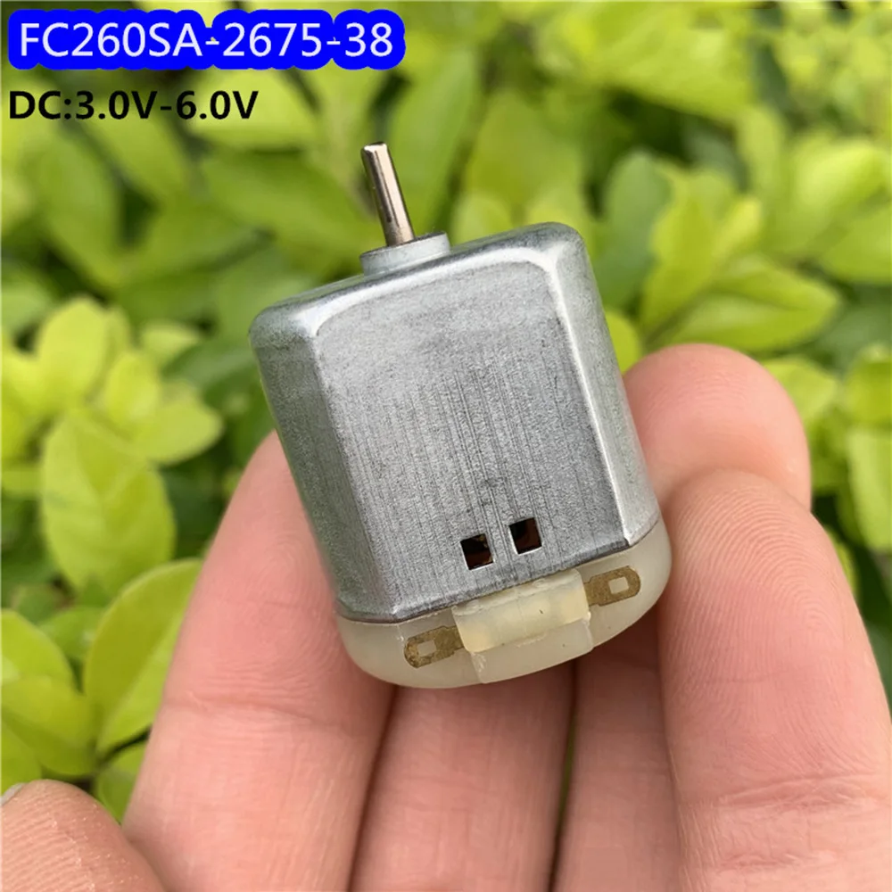 Высокоскоростной мощный магнитный двигатель с угольной щеткой 3 в 5 В 6 18500 об./мин.