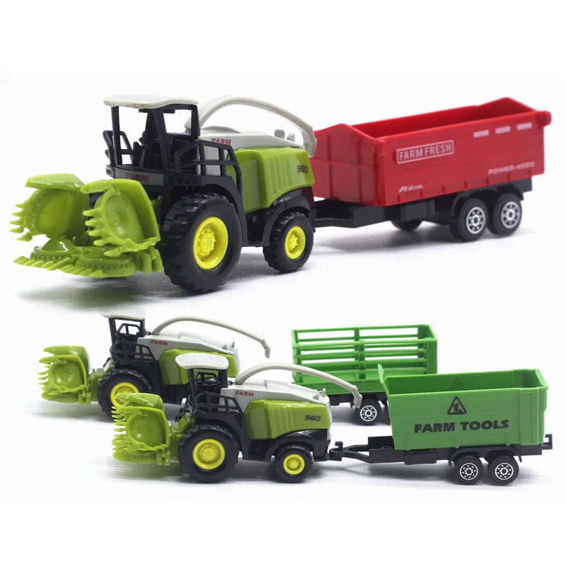 Фермер из сплава в масштабе 1:55 машина комбайн прицеп транспортер танкеры модели