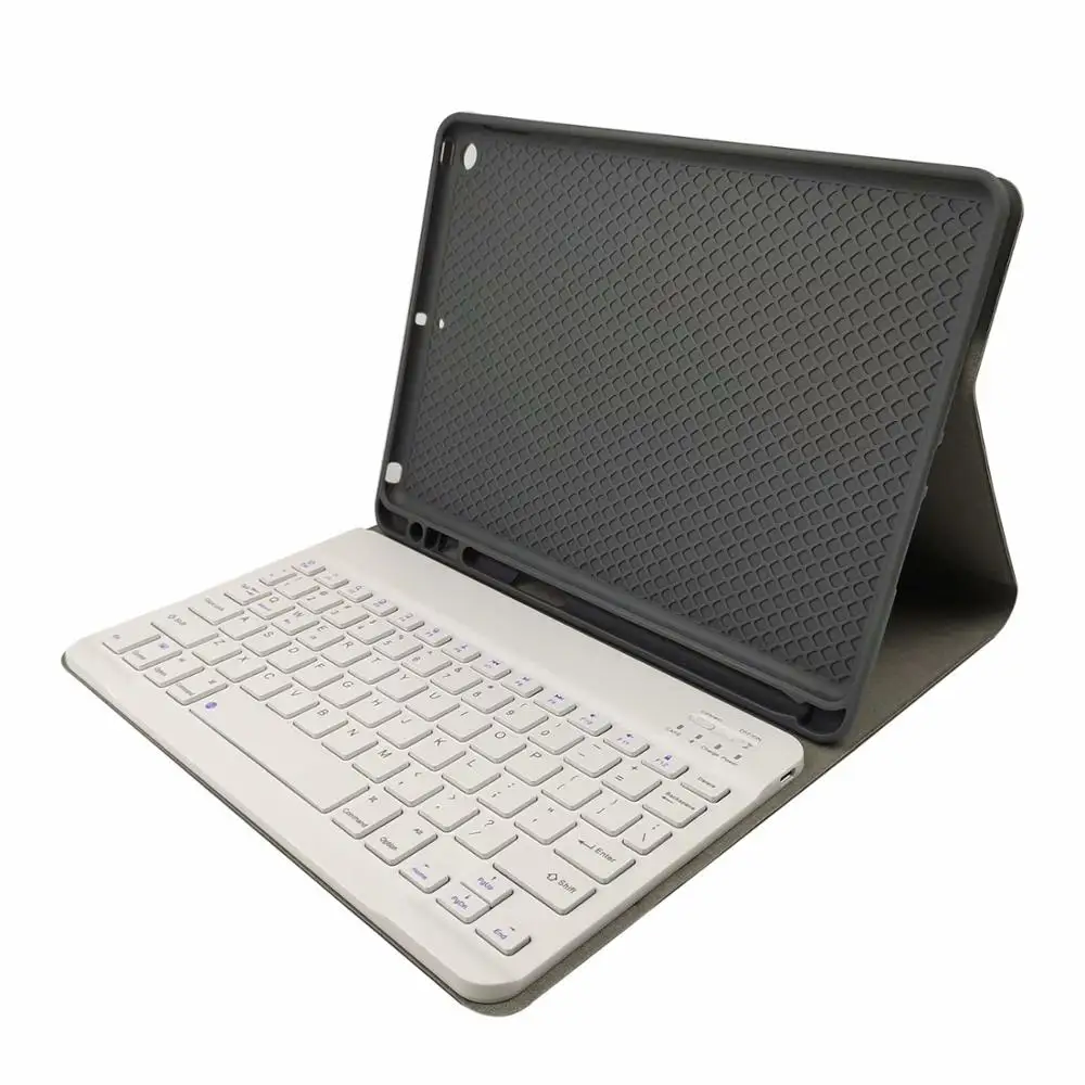 Чехол для планшета с Bluetooth клавиатурой и держателем ручки Ipad 7 2019 чехол из