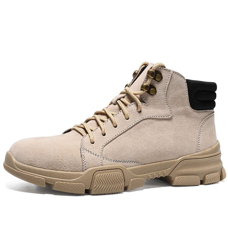 Мужские Новые осенне зимние Ботинки Martin износостойкие модные ботинки из