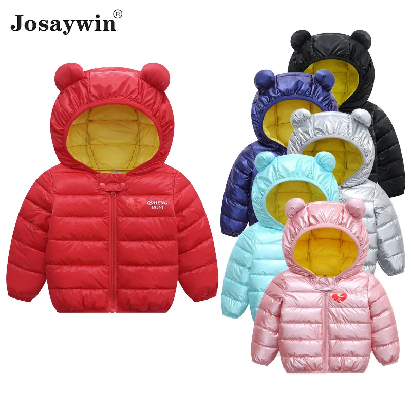 

Children Clothing Kids Jacket for Girls Hooded Light Windbreaker Warm Jacket for Boys Coat Baby Winter Spring Parka Outerwear
