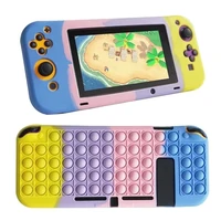 2022 new protective pop case for nintendo switch lite bubble sensory fidget toy stress silicone cover for nintend switch mini
