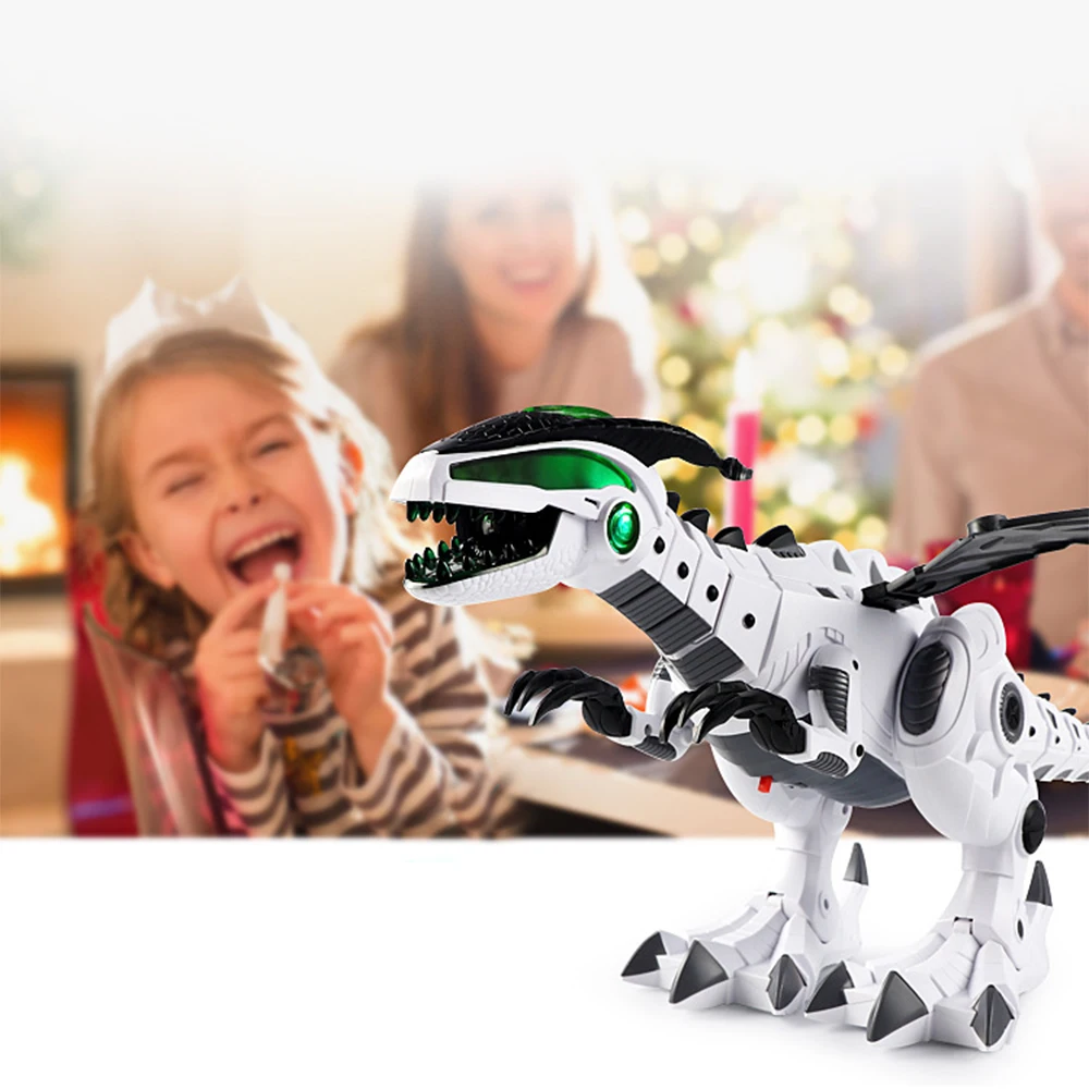 Механический спрей динозавры робот игрушка для детей мультяшная электронная