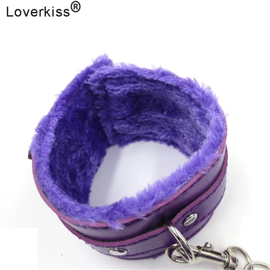 1 комплект мягкие бриллианты наручники фиксаторы секс бондаж товары Для лодыжек