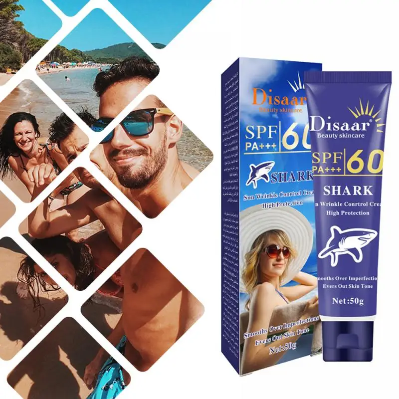 Солнцезащитный крем Disaar для лица отбеливающий солнцезащитный SPF 50 +/60 +